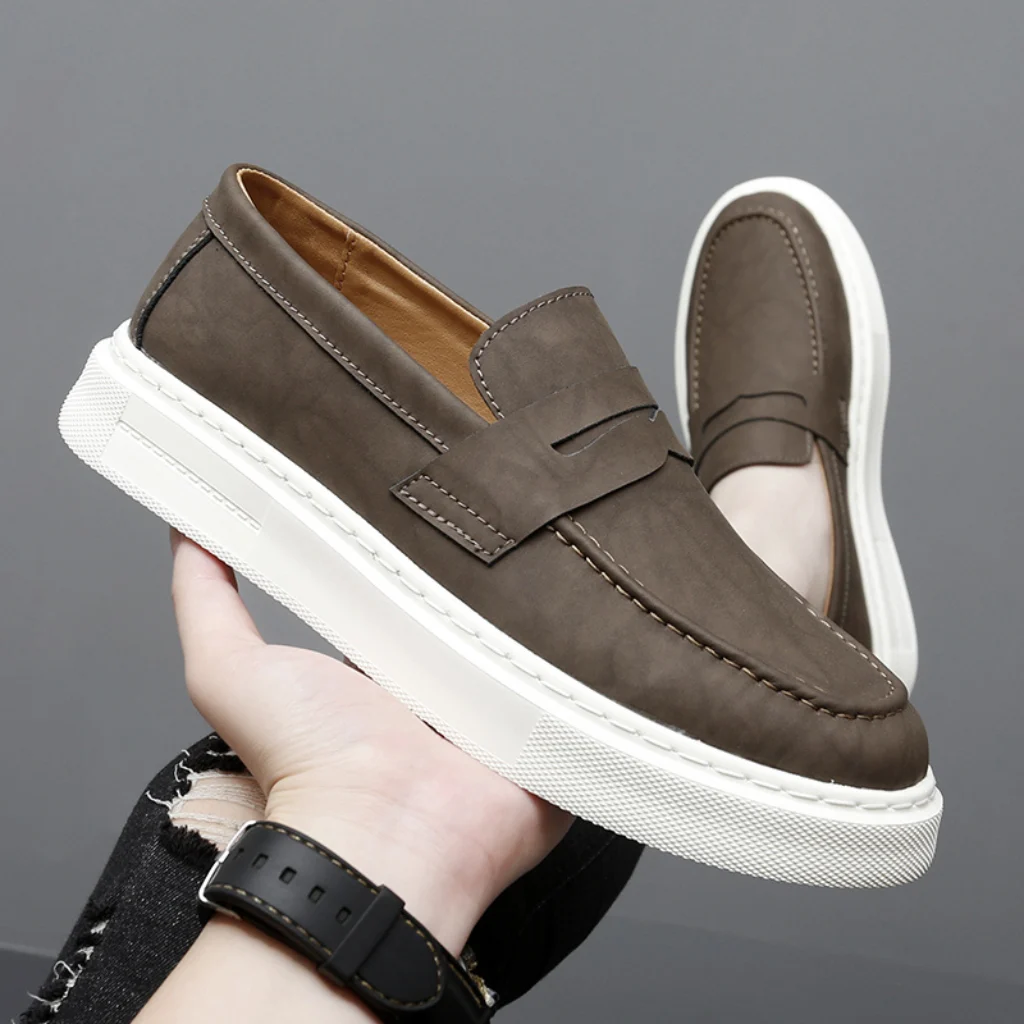 loafers masculino marrom